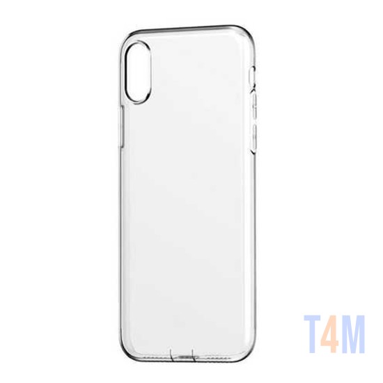 Capa de Silicone Macio para Apple iPhone XS Max Transparente